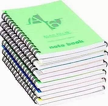 Klas 0606 A6 Spiralli Kapak 72 Yaprak Çizgili Bloknot