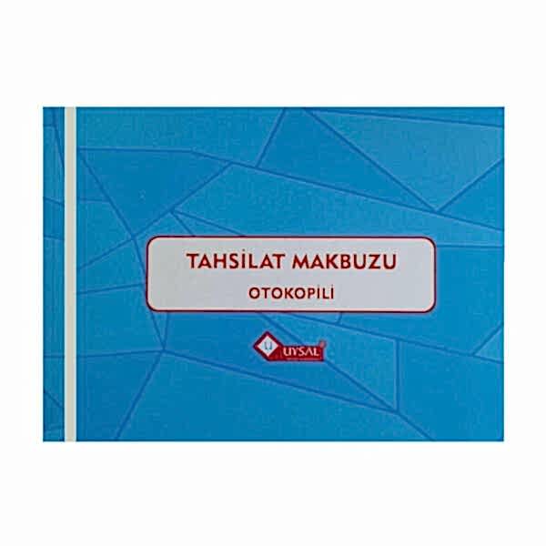 Uysal 20x50 2 Nüsha Otokopili Tahsilat Makbuzu