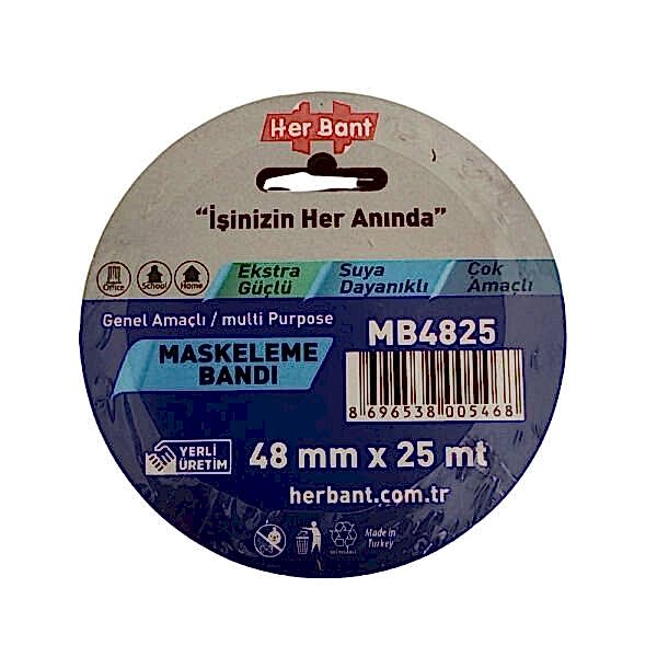Herbant 48 mm X 25 Metre Maskeleme Bandı