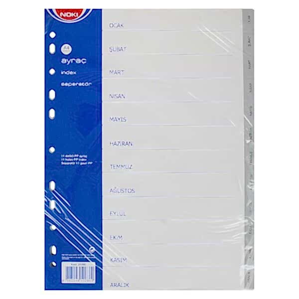 Noki 59280 Ocak-Aralık Ayraç