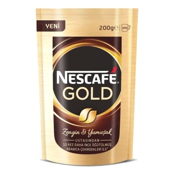 Nestle Nescafe Gold Doy Pack 200 gr Kahve