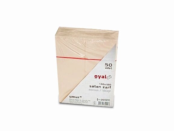 Oyal 13x18 160gr 50li Solmon Saten Zarf