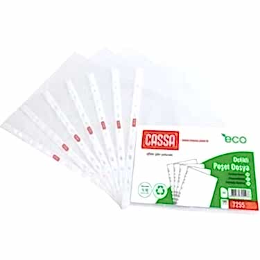 Cassa 7255 Eco A4 100 lü Poşet Dosya