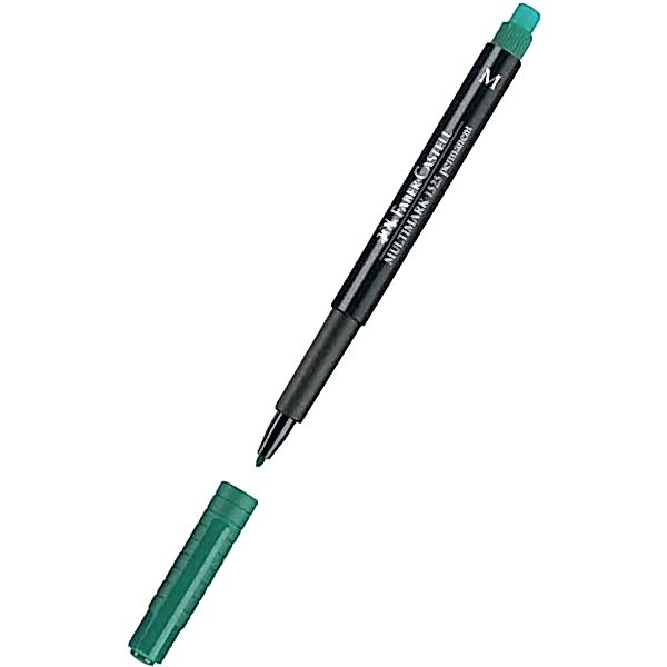 Faber Castell Permanent M Yeşil Asetat Kalemi