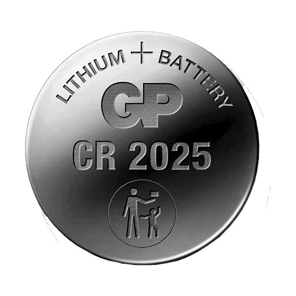 Gp CR2025-C5 3V 5 li Lityum Kartela Pil