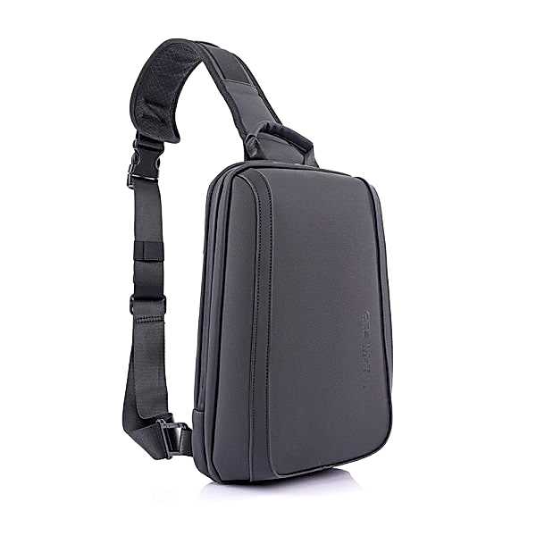 ÇÇS 51466 Siyah Erkek Body Bag Su Geçirmez Sırt ve Göğüs Çantası