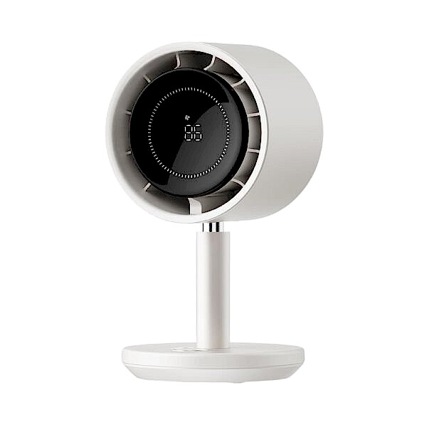 Daxi AF03 İnci Beyazı Portatif Masaüstü Dijital Vantilatör