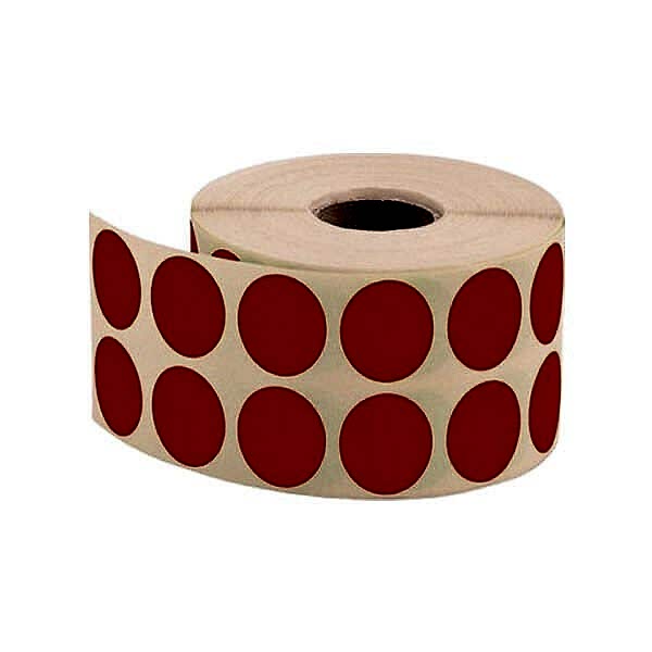 Tanex 20 mm 2500 lü Turuncu Nokta Etiketi