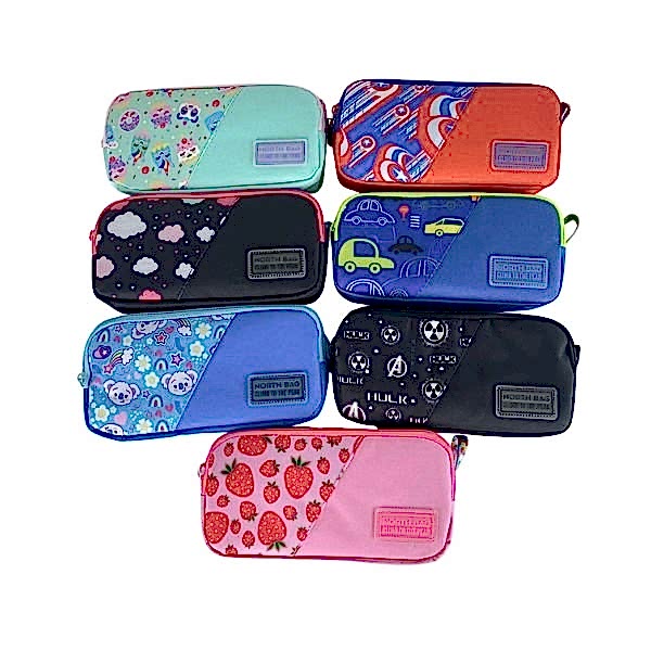 North Bag Çift Gözlü Kalemlik