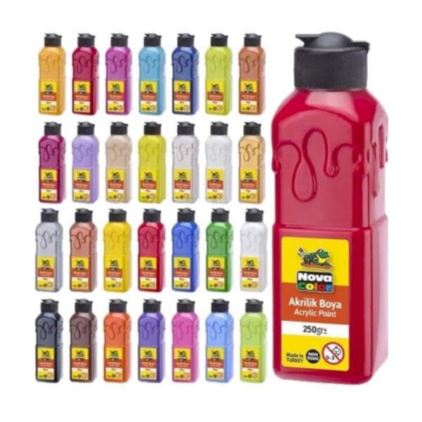 Nova Color NC-3024 250 gr Magenta Akrilik Boya
