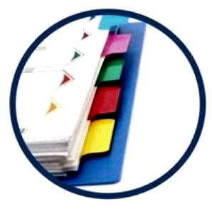 Serve SV-6510 A4 Plastik 10 Renkli Seperatör