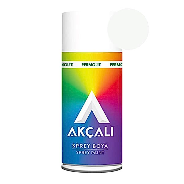 Akçalı 601 400 ml Tampon Beyaz Sprey Boya