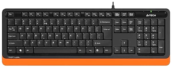 A4 Tech FK10 Q Usb Fstyler Turuncu Tr Fn-Mmedya Klavye