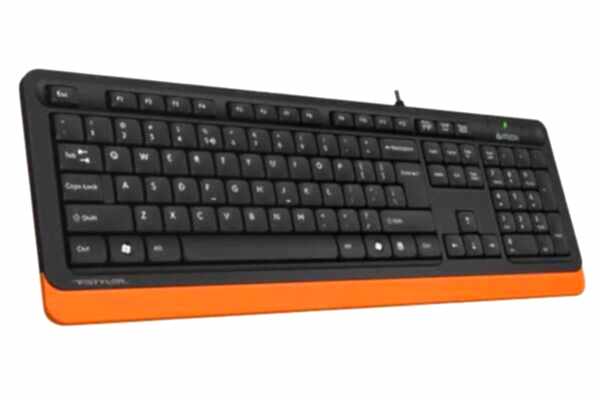 A4 Tech FK10 Q Usb Fstyler Turuncu Tr Fn-Mmedya Klavye