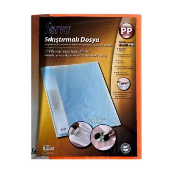 Serve SV6940 Sıkıştırmalı Dosya Turuncu