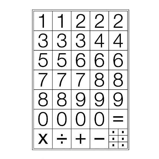 Tanex STC-505 15 mm 2 li Bold Harf Etiketi