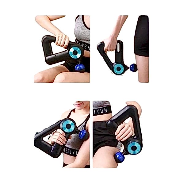 AUHMA  Amg8 12 Başlıklı Çok Fonksiyonlu Masaj Tabancası