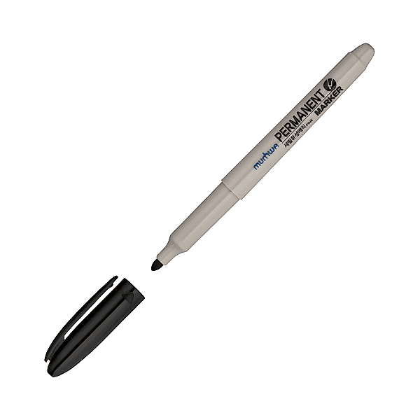 Munhwa Siyah M Permanent Marker Kalem