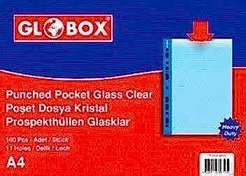 Globox 6731 A4 25 li Cristal Poşet Dosya