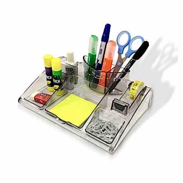 Mas 812 Trendy Şeffaf Masaüstü Organizer