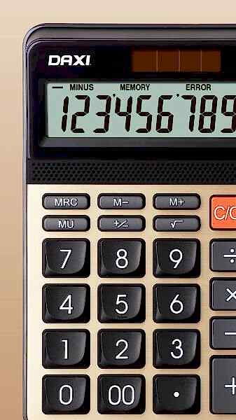 Daxi DX-6900 12 Hane Masaüstü Hesap Makinesi