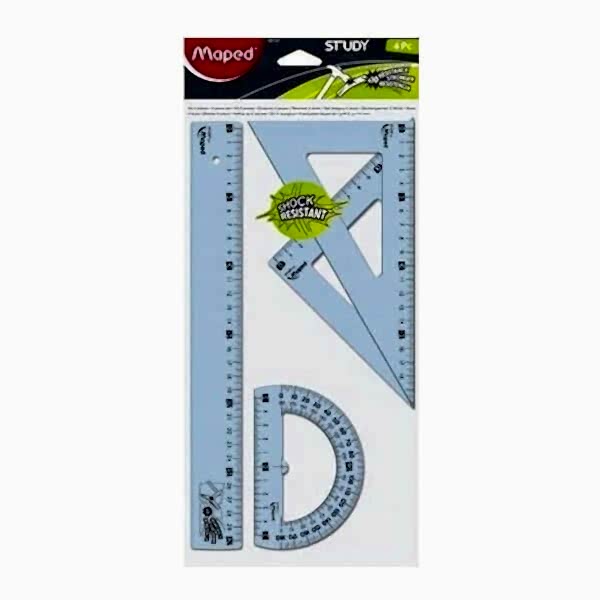 Maped 981701 30 cm Study Pergelsiz Esnek Çizim Seti