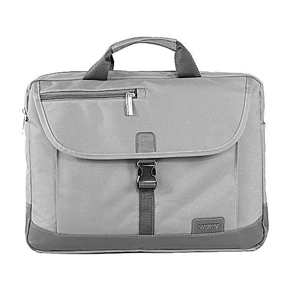 Cambridge Polo Club Gri Kumaş Evrak Çantası