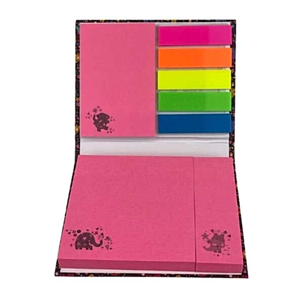 Umur 125 Yaprak A7 Not Defteri 4 Parçalı Çocuk Fil Post it