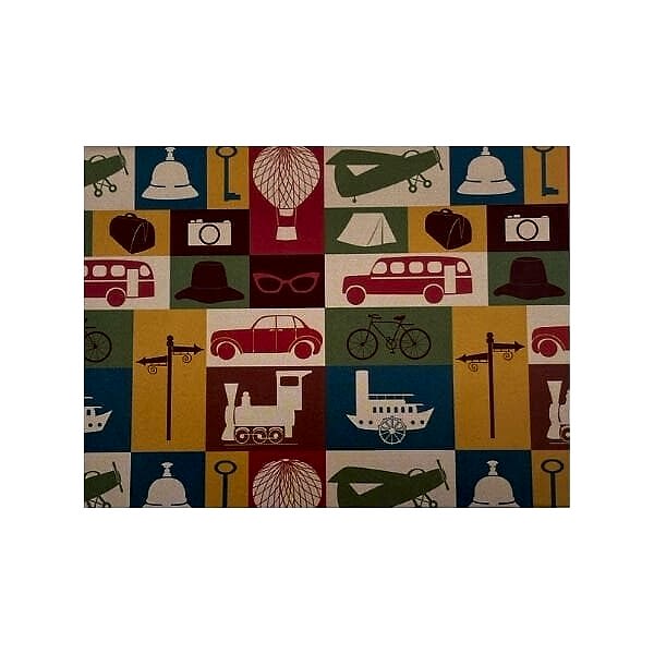 Umur 125 Yaprak A7 Not Defteri+ 4 Parçalı Çocuk Araba Post it