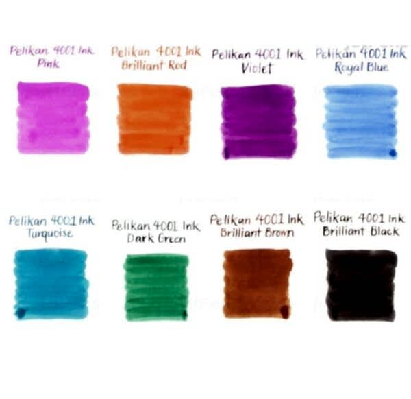 Pelikan 4001 6 lı Pembe Dolma Kalem Kartuşu