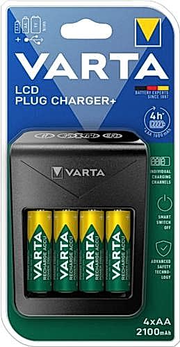 Varta New LCD Plug Charger