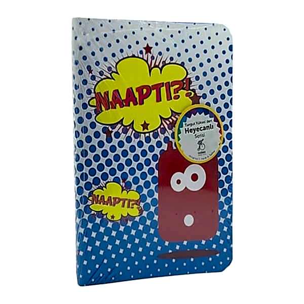 Tosbaa Heyecanlı 2 12x17 Heyecanlı Serisi  Çizgisiz Defter