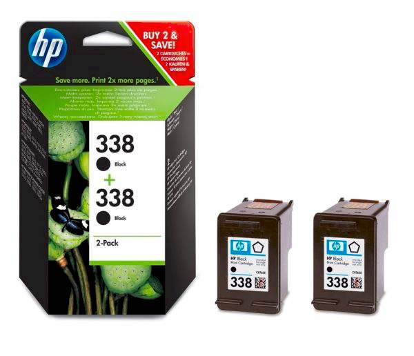 HP CB331EE 2 li Siyah Kartuş Mürekkebi