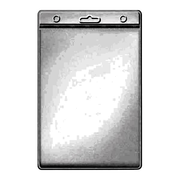 Inox 100x140 mm 100 lü Dikey Yaka Kart Poşeti