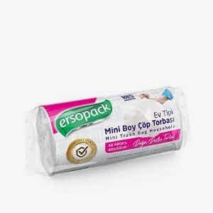 Ersopack 40x50cm Mini Boy Şeffaf Çöp Torbası