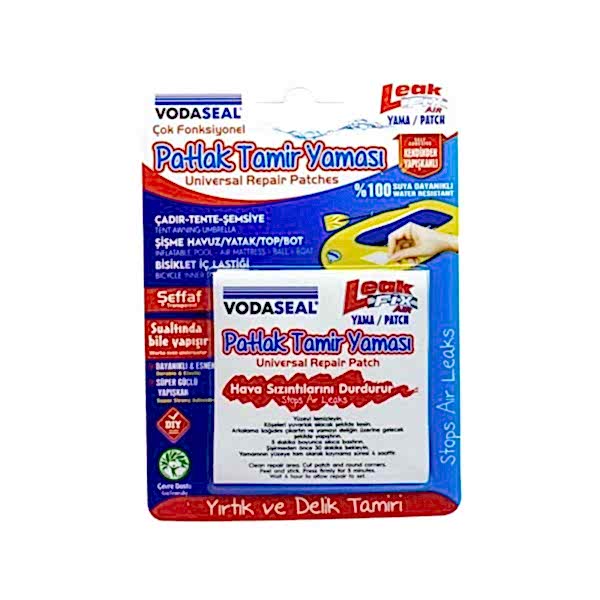 Vodaseal Lify75 Şeffaf Patlak Tamir Yaması