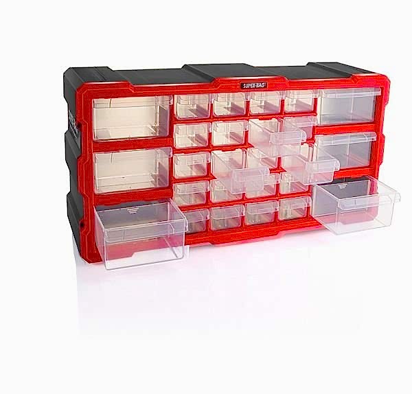 Asrın ASR-6004 26 lı 49.7x15.7x25cm Yatay Monoblok Çekmece