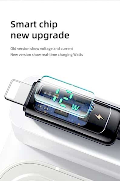 Mcdodo CA-9940 Dijital Ekranlı Lightning Data - Şarj Kablosu