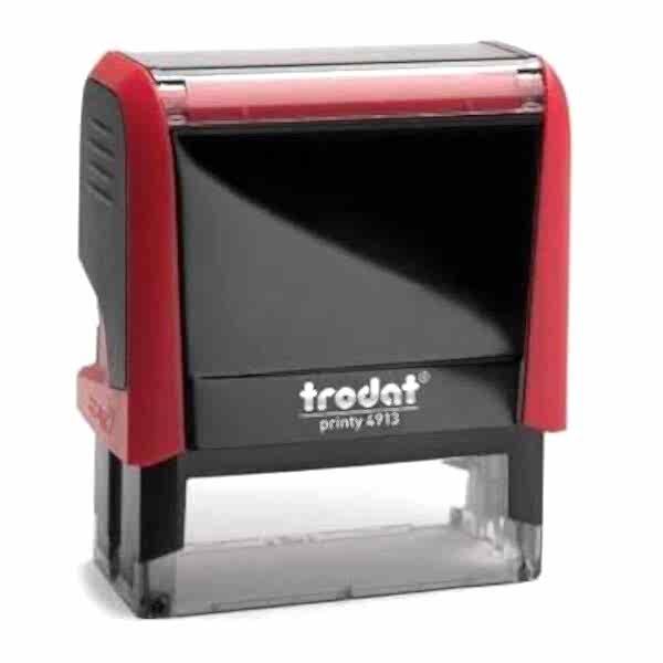 Trodat 4913 P4 Kırmızı Gövde Kaşe Boş Kaşe