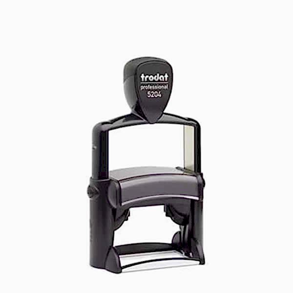 Trodat 5204 Professıonal Mavi Keçeli Ofis Kaşesi Boş Kaşe