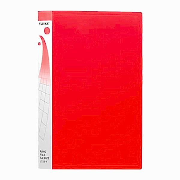 Fujika 10 Yaprak Kırmızı Üstten Cepli Dosya