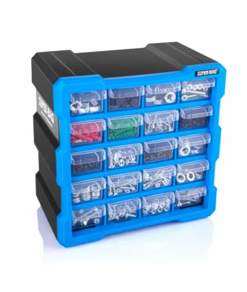 Asrın ASR-6006 20 li 26.2x15.7x26.7cm Küçük Monoblok Organizer