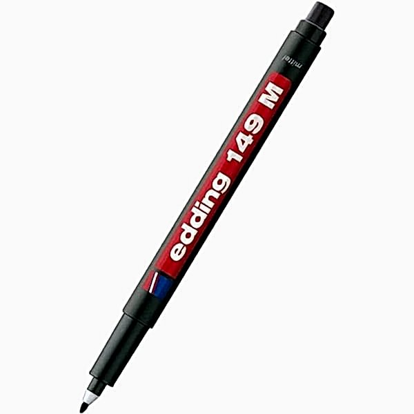 Eddıng ED-14901 Siyah Silgili Asetat Kalemi