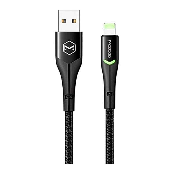Mcdodo CA-7843 Koyu Siyah Işıklı Data Şarj Kablosu