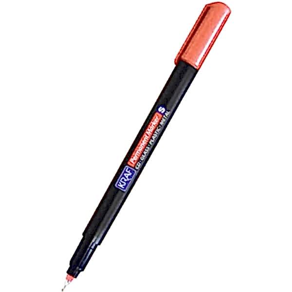 Kraf OHP Plus 290 S Kırmızı Asetat Kalemi