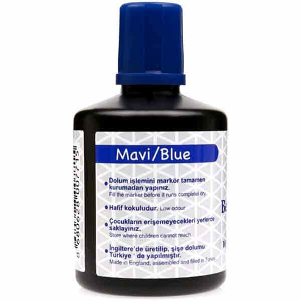 Brons BR-354 100 cc Mavi Tahta Kalem Mürekkebi