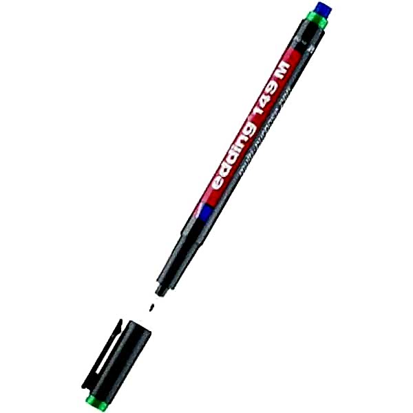 Edding ED-14904 Yeşil Silgili Asetat Kalemi