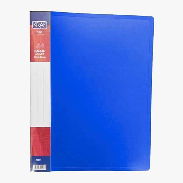 Kraf 1050/4R 4 Halkalı Mavi Dosya