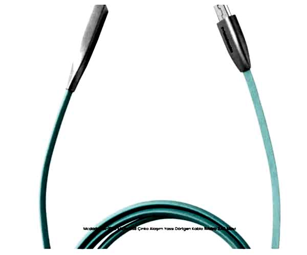 Mcdodo CA-1252 Çinko Alaşım Yassı Micro USB-Şarj Kablosu