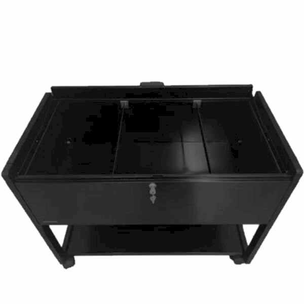 Atlanta 6583 Tekerlekli Metal Siyah Askılı Dosya Havuzu